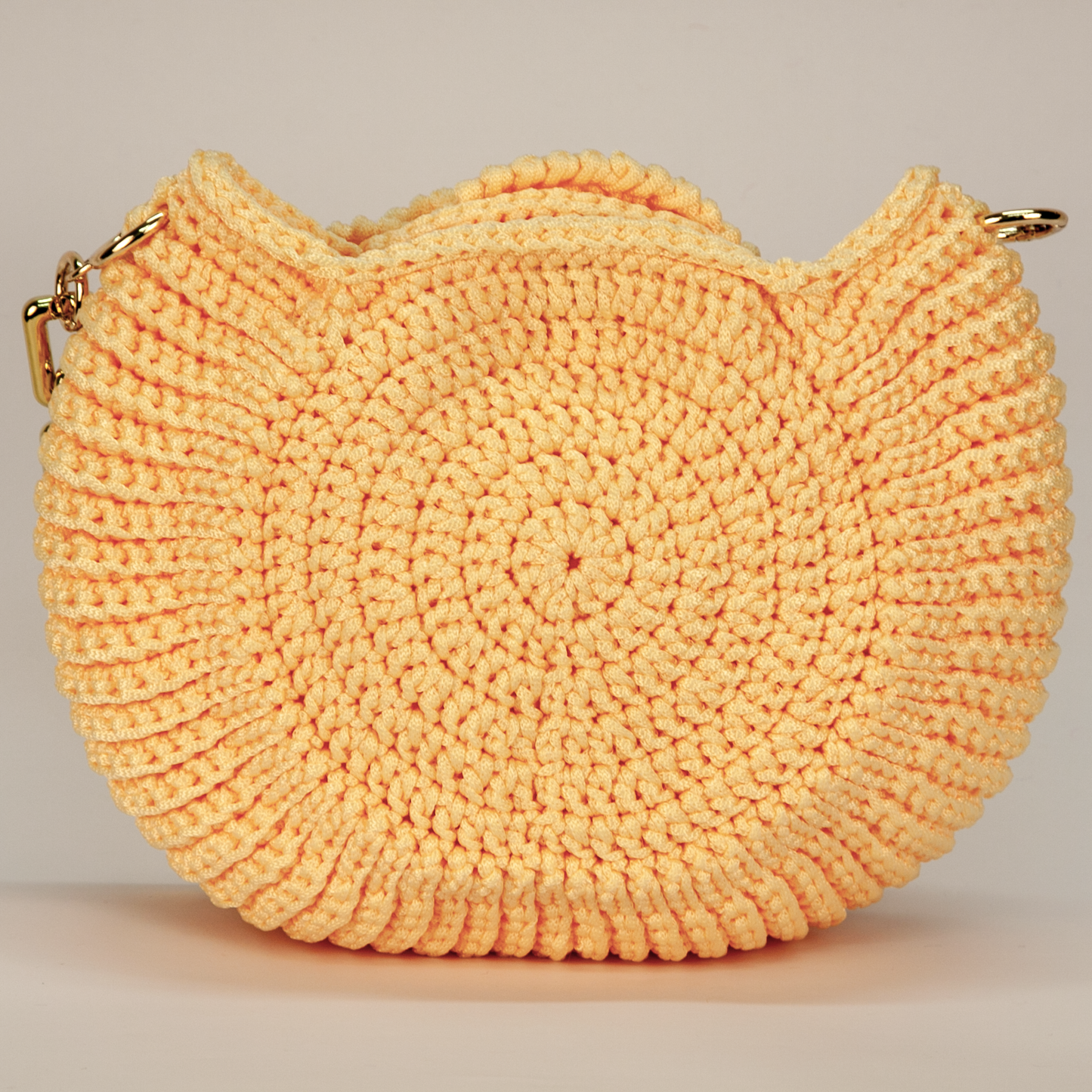 Crochet Fiorella Handtasche creme